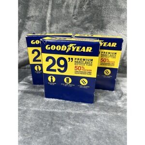 Goodyear 29" x 1.9"-2.3", 50% Thicker Heavy Duty Bike Tube Set Of 3 New In Box
